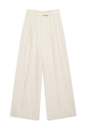 Palazzo-Hose LOU Wide Leg - Multi - Creme
