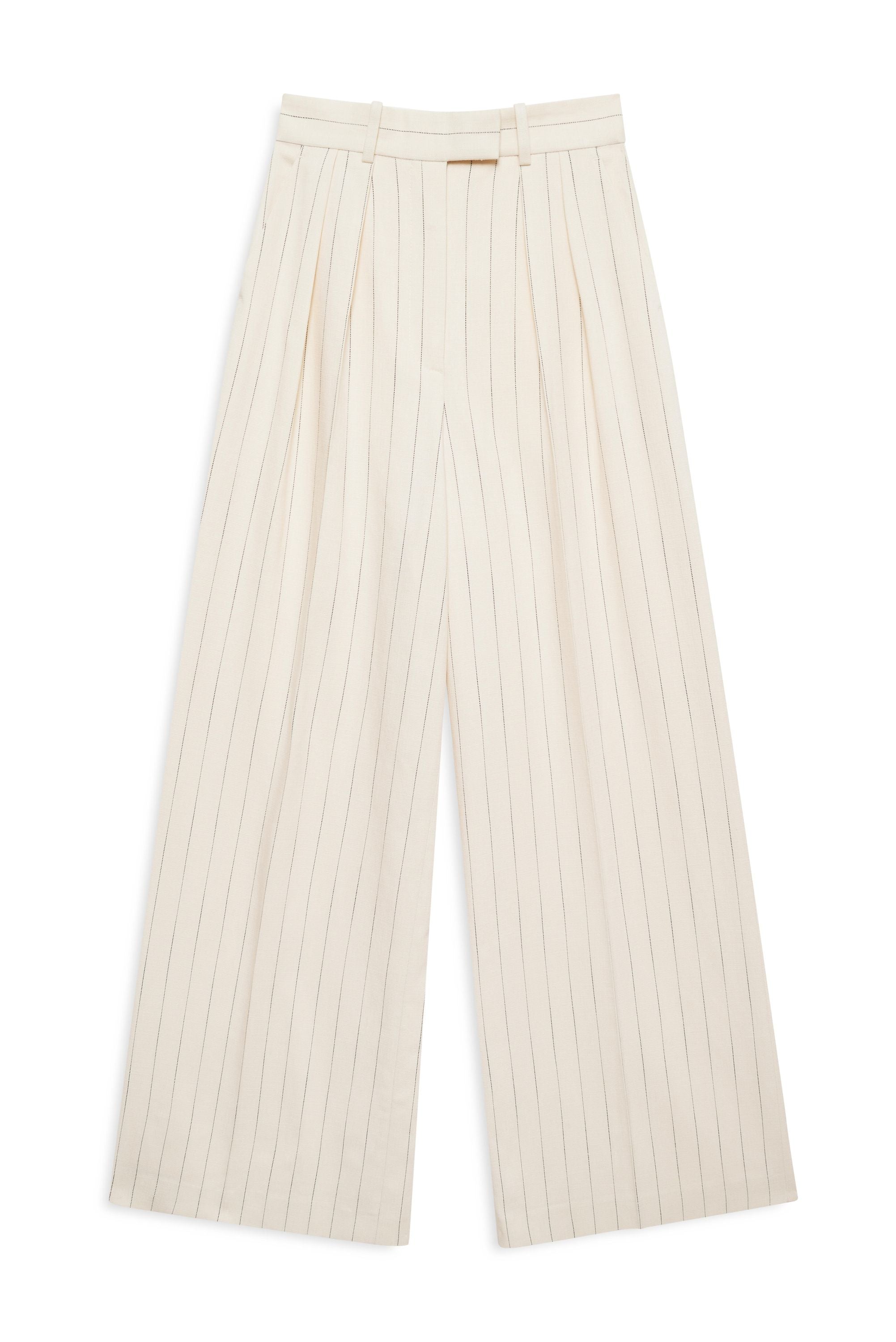 Palazzo-Hose LOU Wide Leg - Multi - Creme