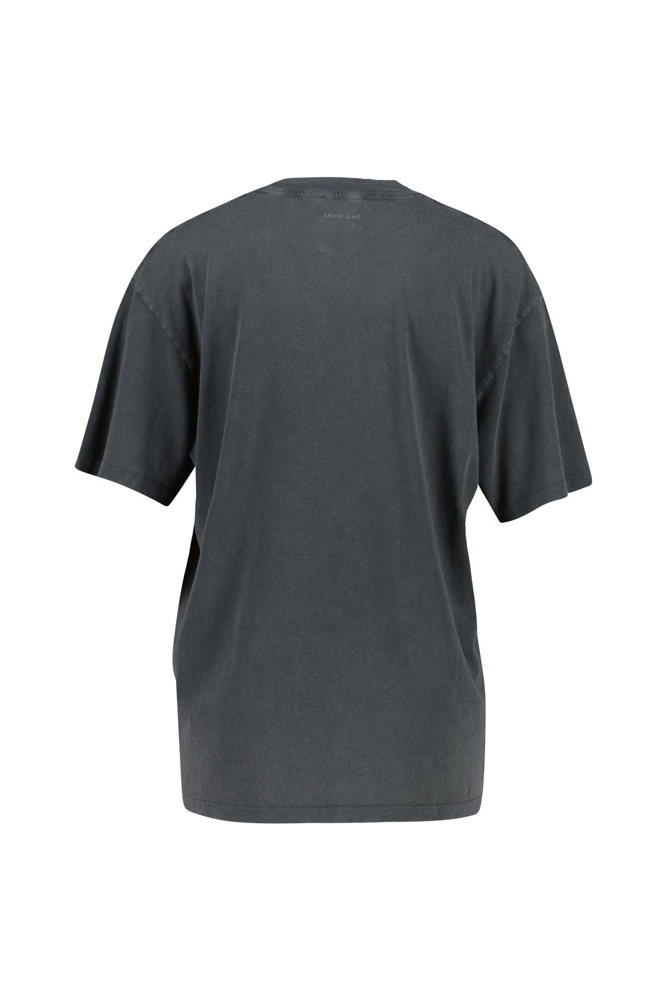 T-Shirt ASHTON Loose Fit - Washed Black - Grau