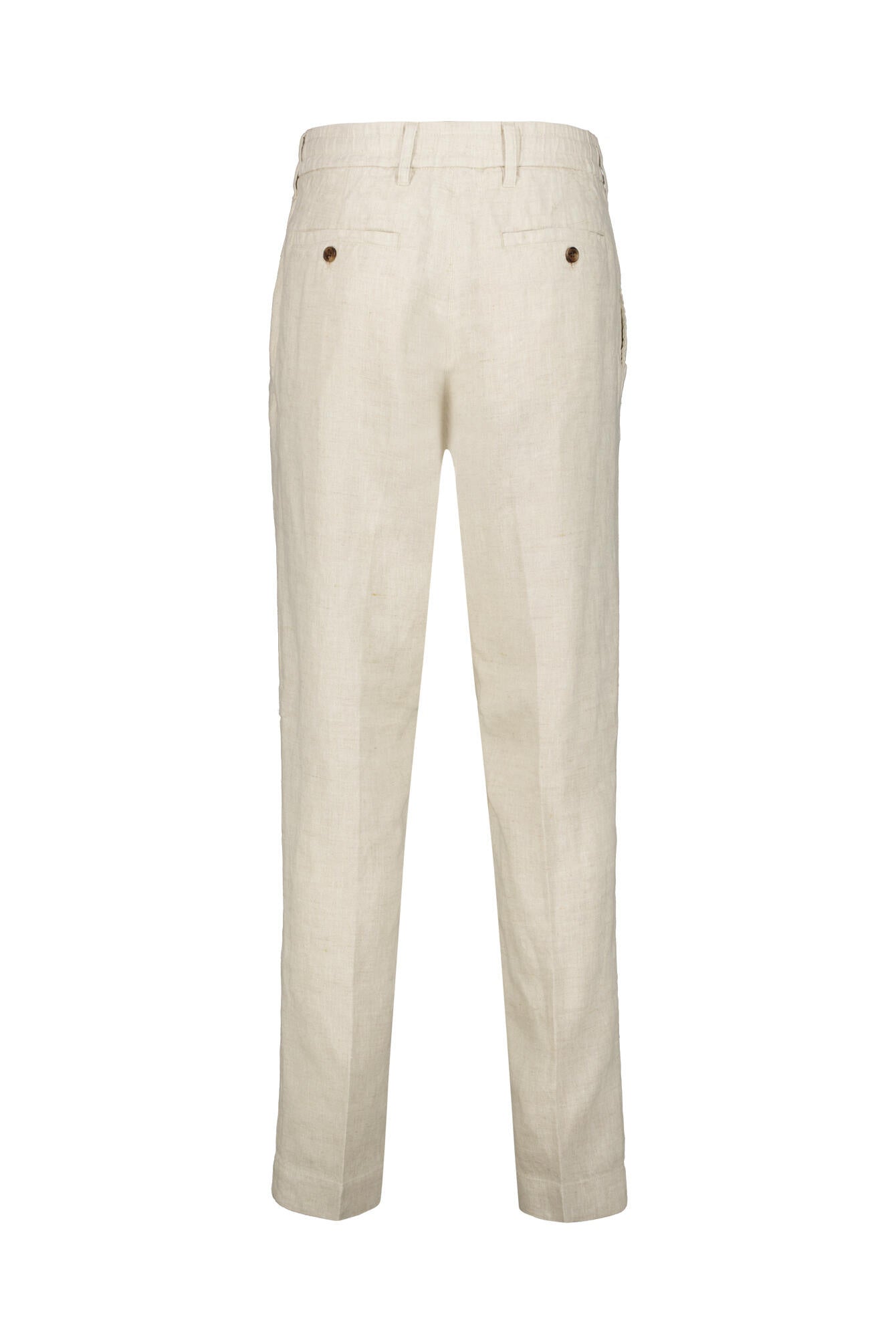 Leinenhose BILLIE Regular Fit - Oat - Beige