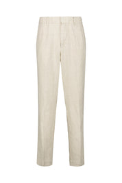 Leinenhose BILLIE Regular Fit - Oat - Beige