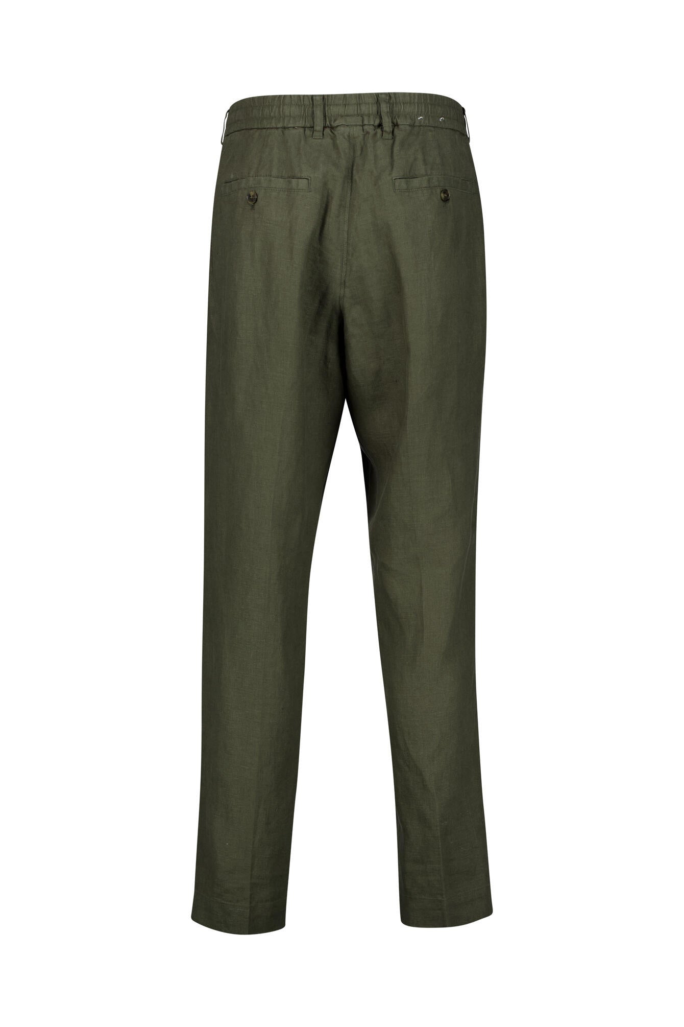 Leinenhose BILLIE Regular Fit - Croc Green - Grün