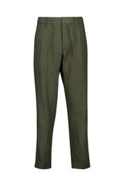 Leinenhose BILLIE Regular Fit - Croc Green - Grün