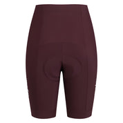 Radhose mit Sattelpolster - Fudge/White - Rot