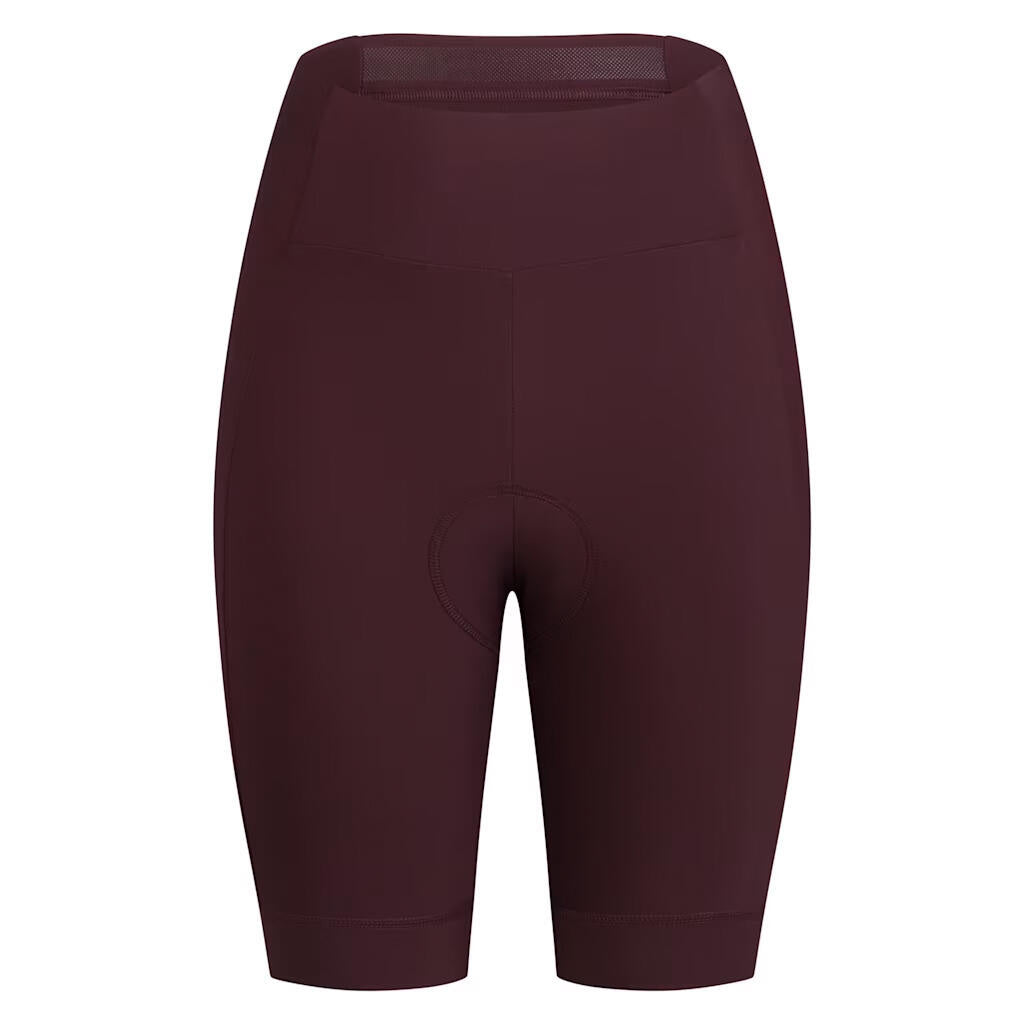 Radhose mit Sattelpolster - Fudge/White - Rot