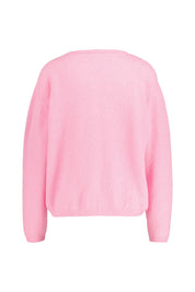 Strickjacke - Rose Chine - Rosa