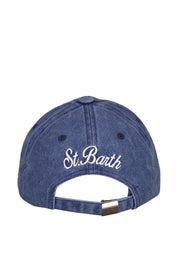 Cap aus Baumwolle - Blau