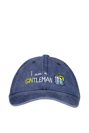 Cap aus Baumwolle - Blau