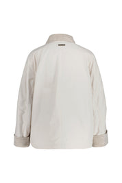 Übergangsjacke mit aufliegendem Kragen - 42C Pearl Beige - Grau