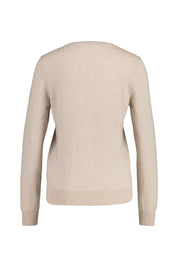 Strickpullover aus Wollmix - 47A Sepia - Beige