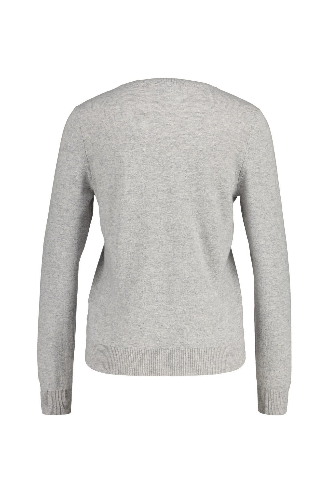 Strickpullover aus Wollmix - 76A Silver Salt - Grau