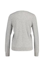 Strickpullover aus Wollmix - 76A Silver Salt - Grau