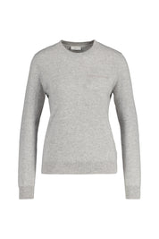 Strickpullover aus Wollmix - 76A Silver Salt - Grau