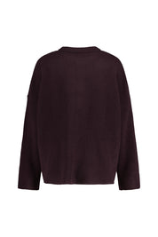 Strickpullover aus Kaschmir - Rome - Violett