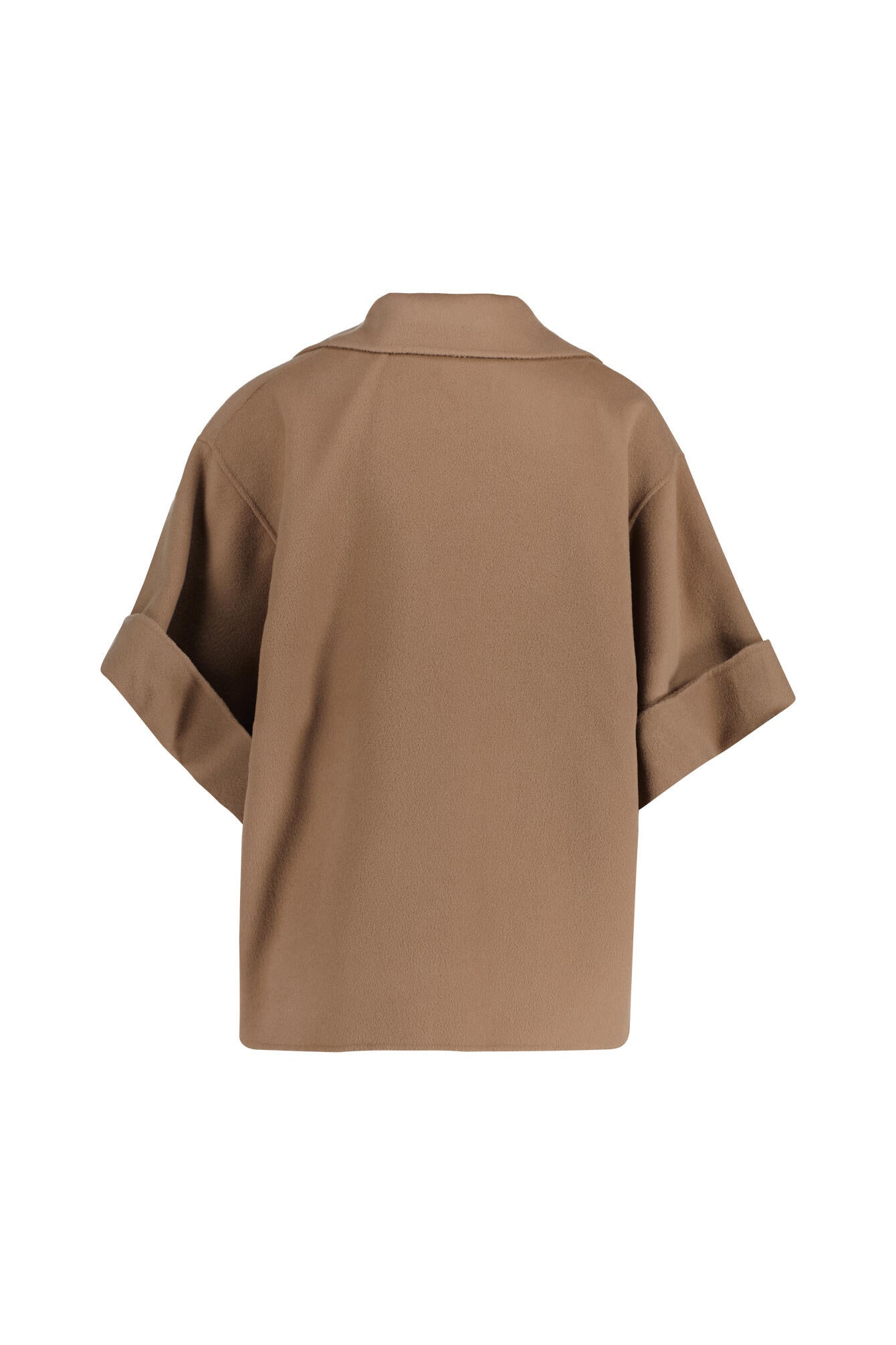 Wolljacke PERA mit Halbarm - 087 - Braun
