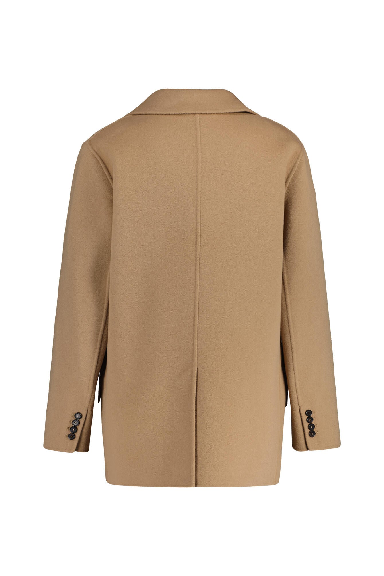 Wolljacke LUKAS mit Reversekragen - 033 - Braun