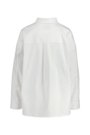 Bluse aus Baumwolle - White - Weiß