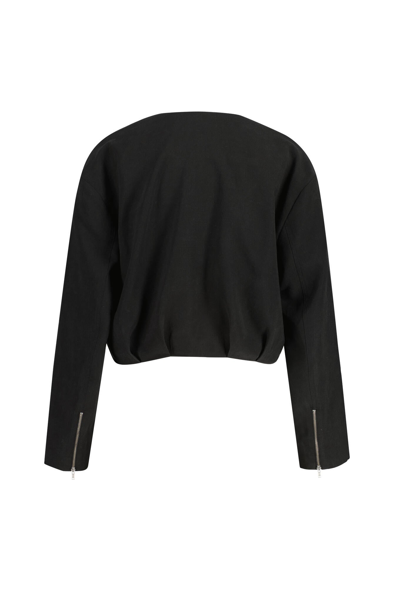 Bomberjacke LONZA Cropped - 9000 Raven - Schwarz