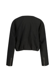 Bomberjacke LONZA Cropped - 9000 Raven - Schwarz
