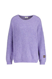 Strickpullover aus Wollmix - Lavande Past - Violett