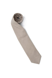 Krawatte aus Wolle - 32 - Beige