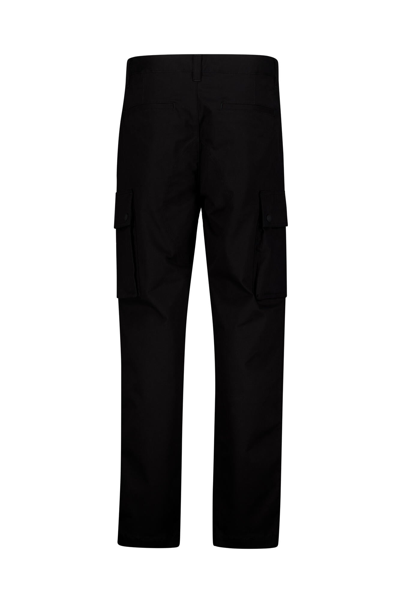 Cargohose Loose Fit - Black - Schwarz