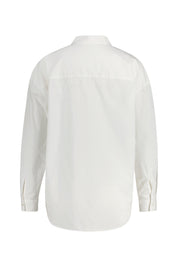 Bluse JEUDI aus Baumwolle - 100 White - Weiß