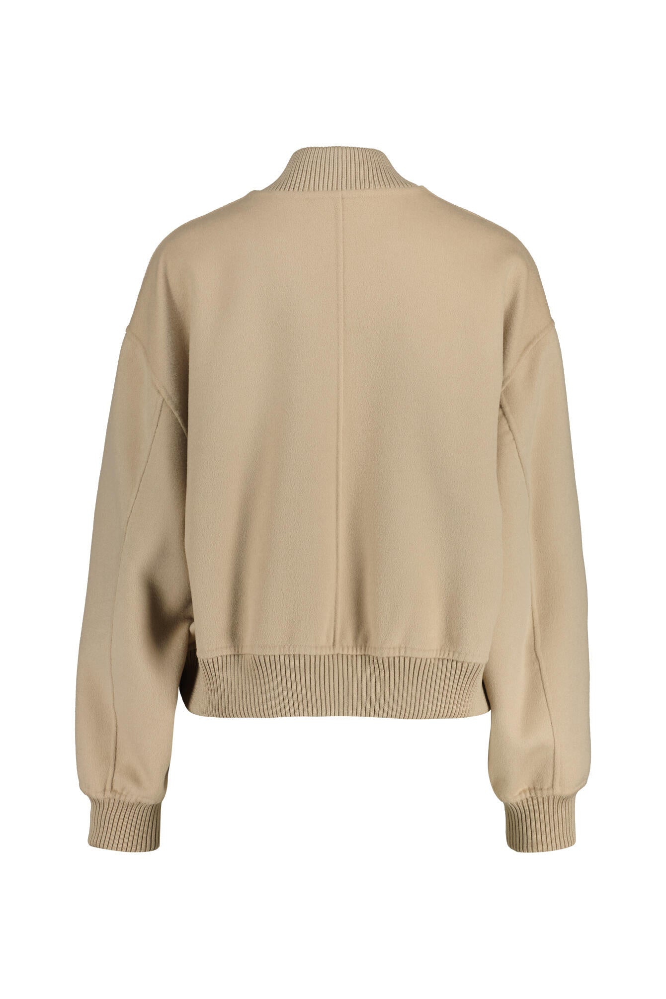Bomberjacke ZELANTE aus Schurwolle - 063 - Beige