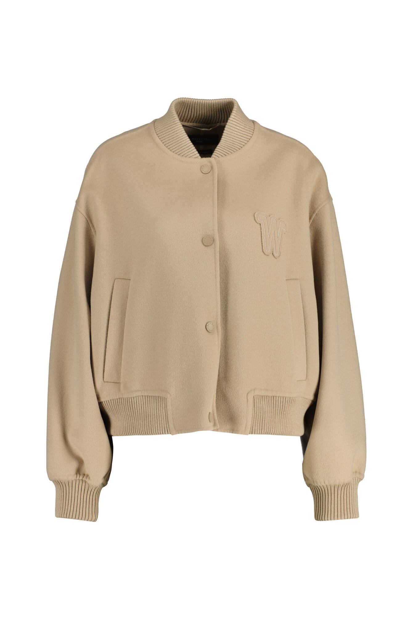 Bomberjacke ZELANTE aus Schurwolle - 063 - Beige