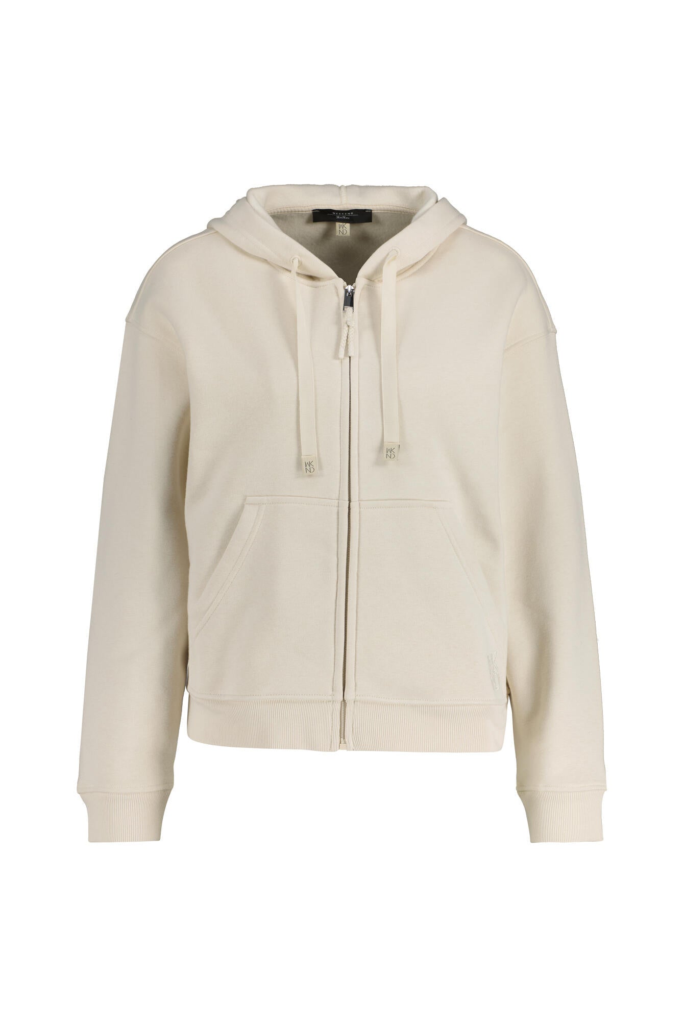 Sweatjacke CANE aus Baumwollmix - 001 - Creme