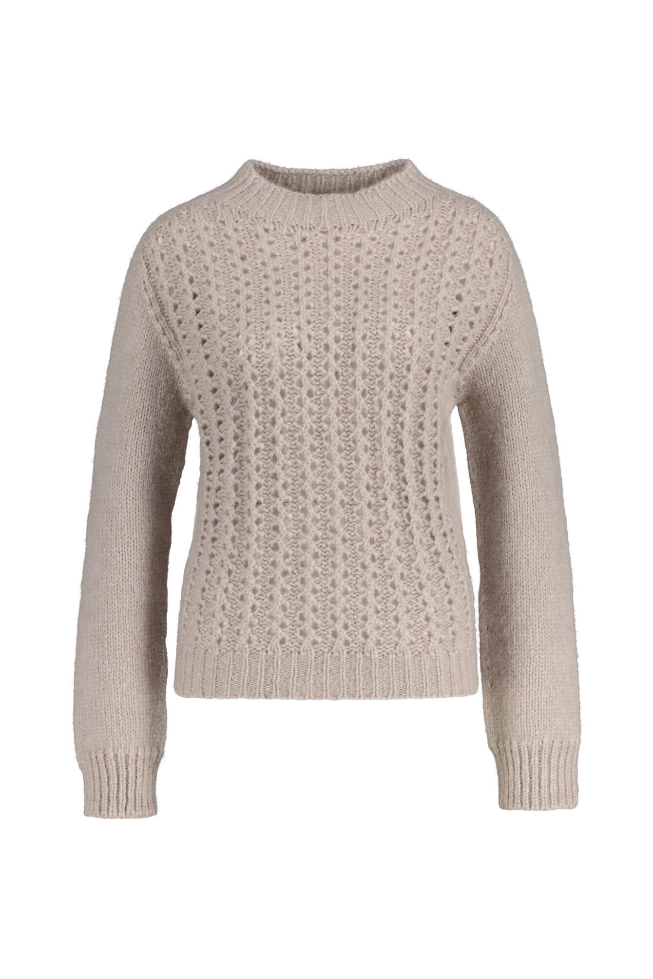 Strickpullover aus Wolle - 026 - Grau