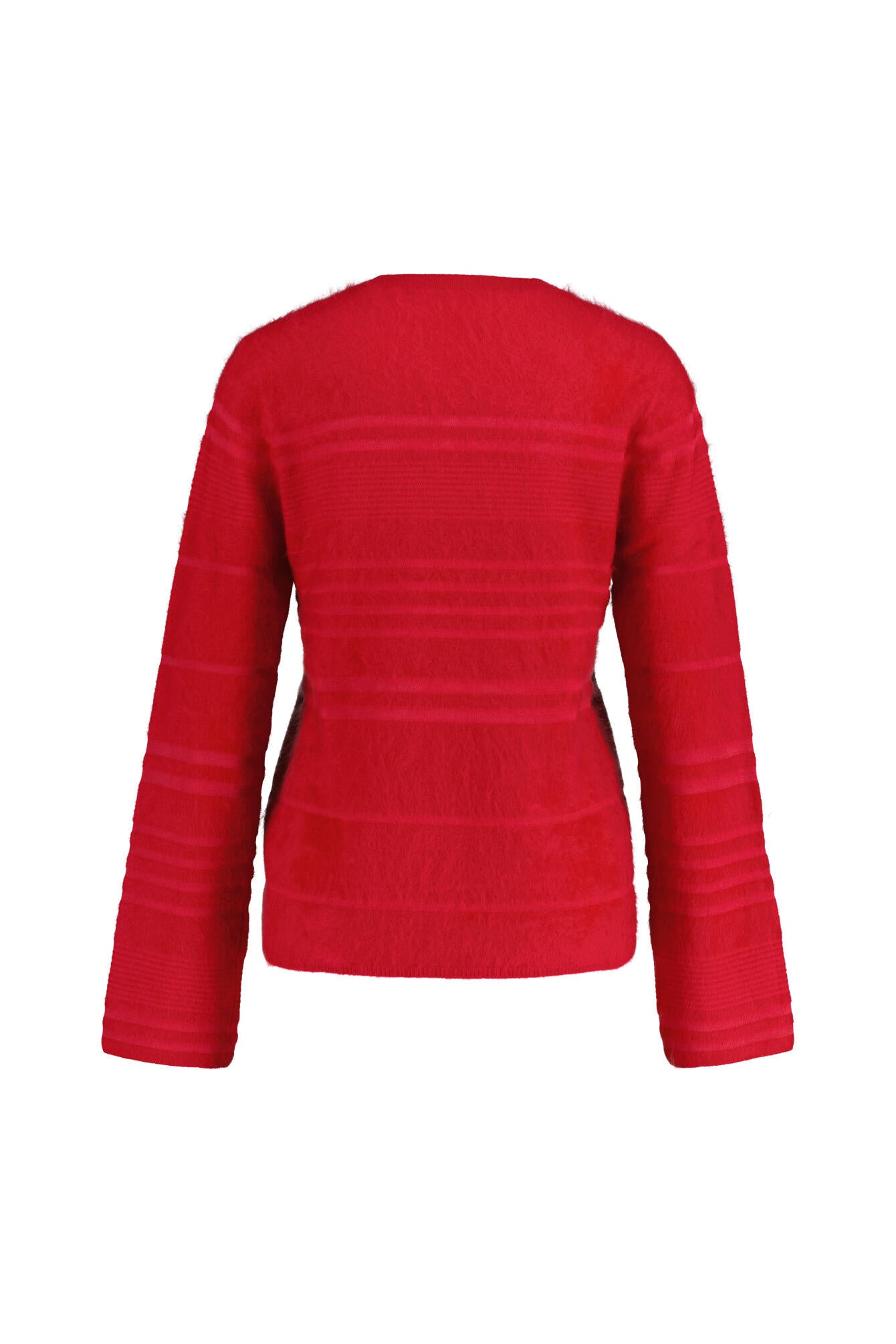 Strickpullover FURRY aus Kaschmirmix - 5654 Fire and Flame - Rot