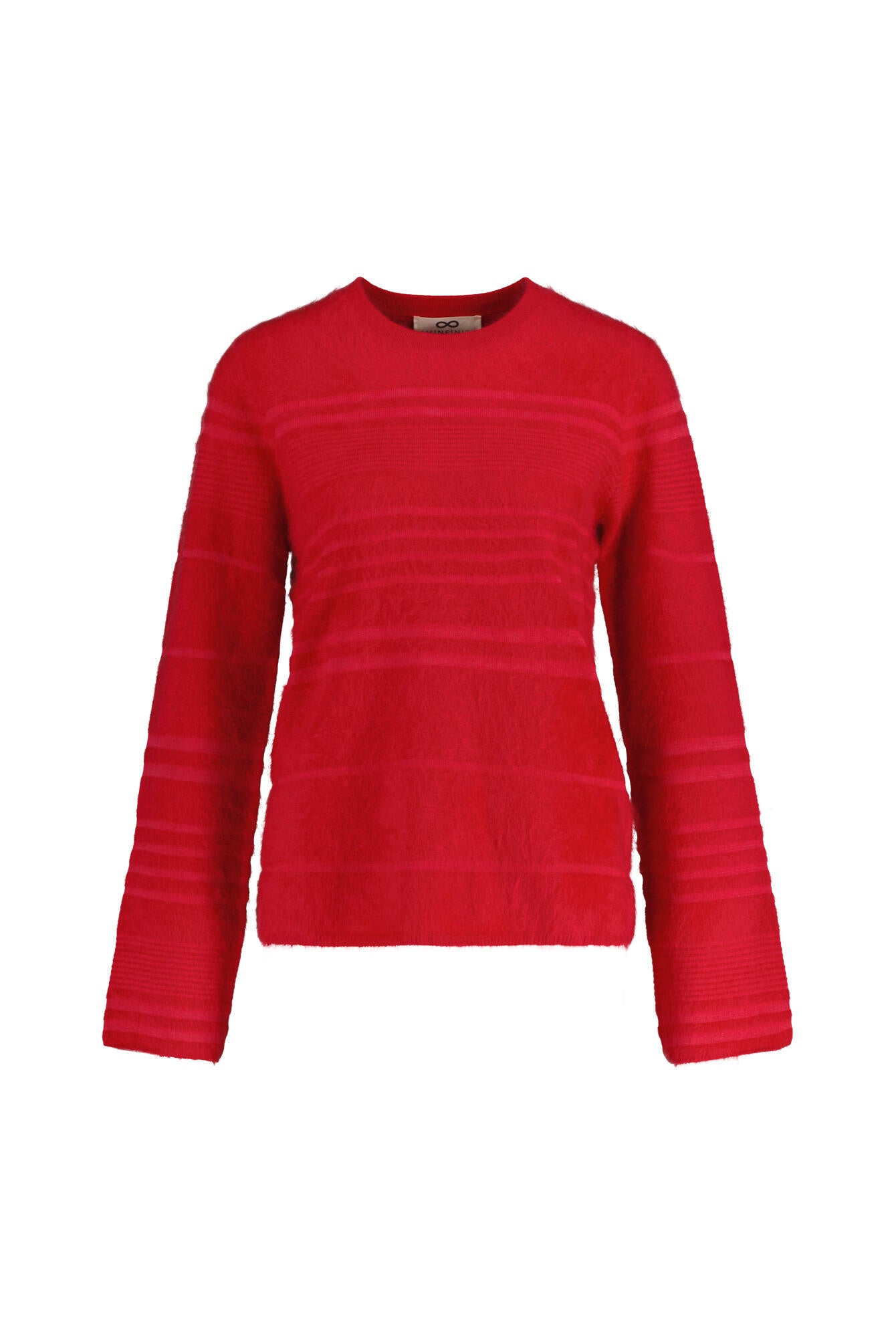 Strickpullover FURRY aus Kaschmirmix - 5654 Fire and Flame - Rot