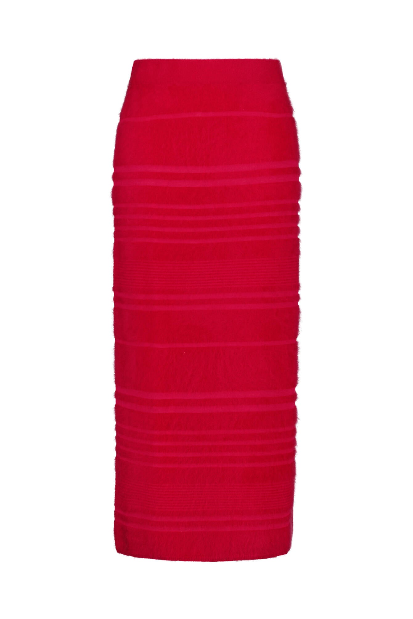Strickrock FURRY Midi - 5654 Fire and Flame - Rot