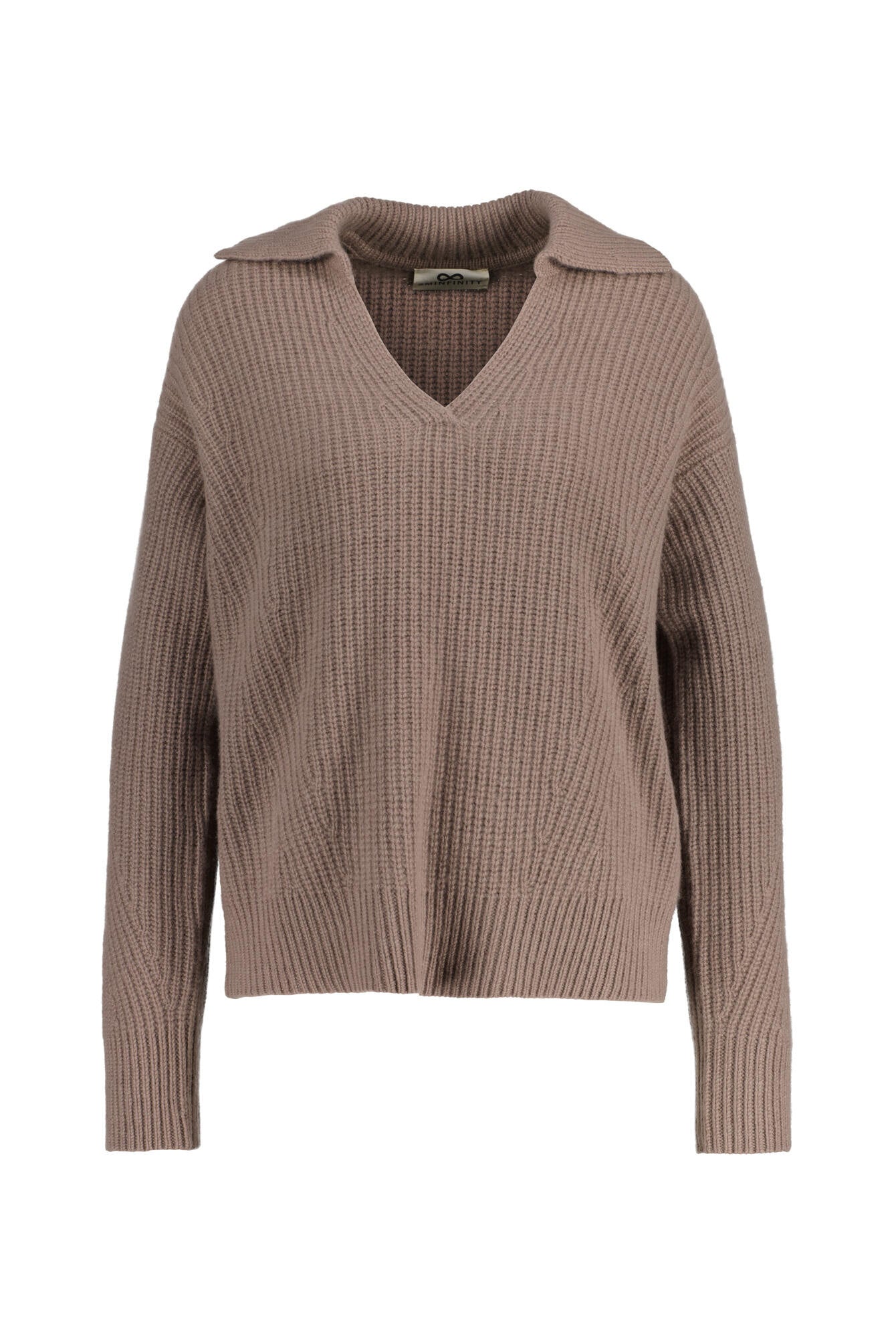 Strickpullover PURE ICON aus Kaschmir - 2500 Truffle - Braun