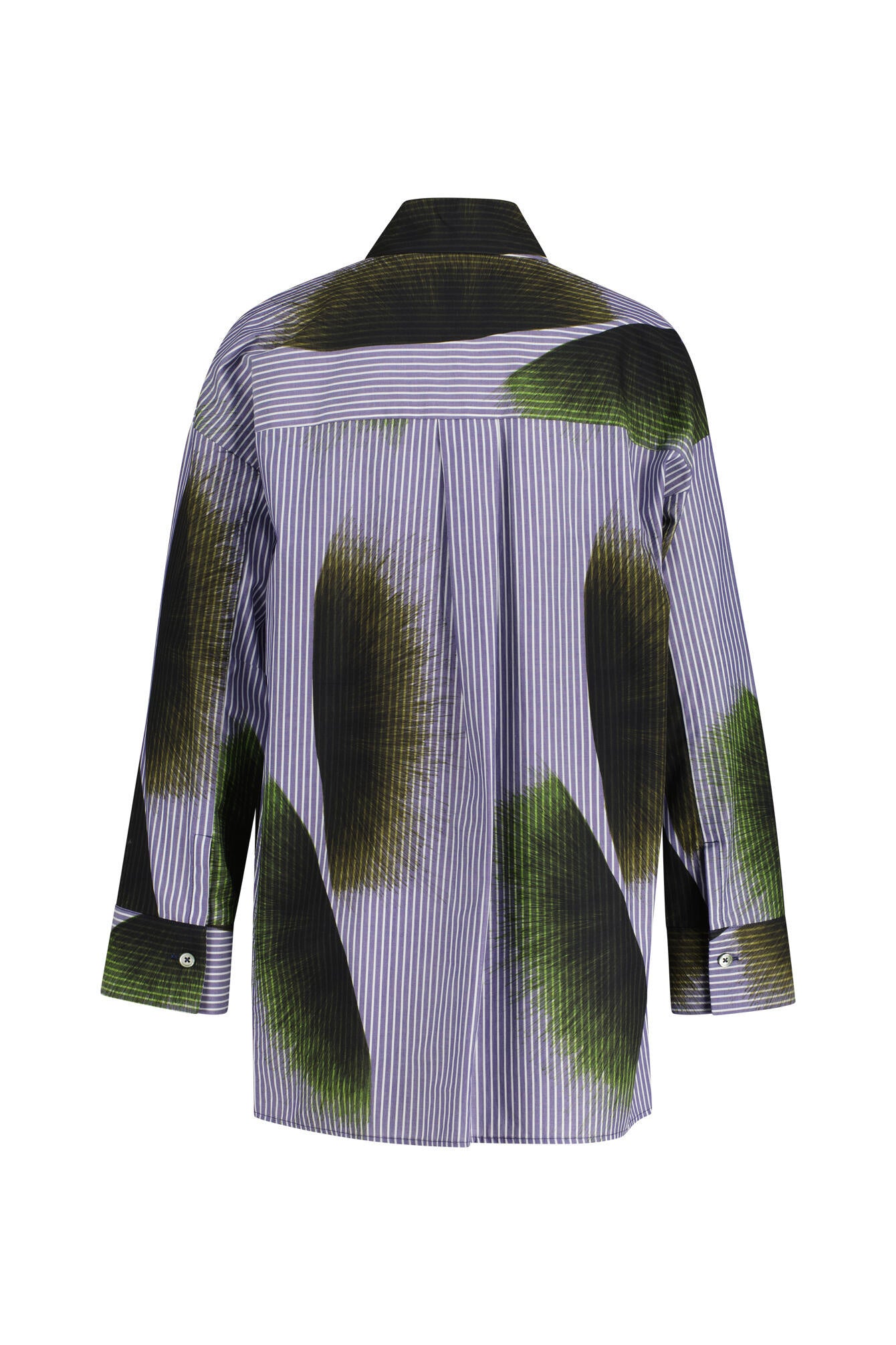 Bluse aus Baumwolle - 887 Moss - Blau