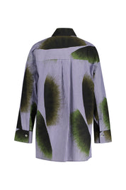 Bluse aus Baumwolle - 887 Moss - Blau