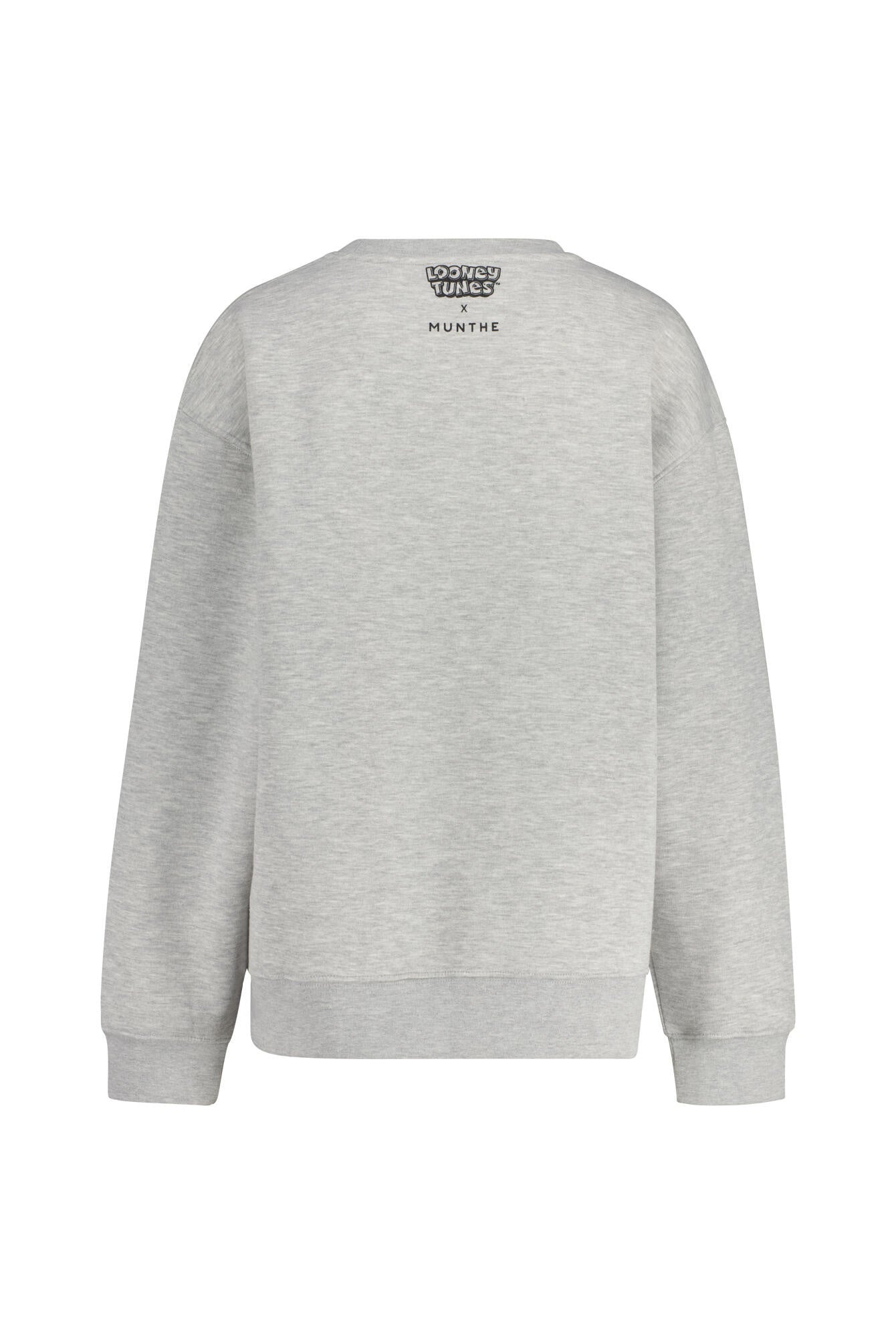 Sweatshirt LAMI LOONEY TUNES X MUNTHE - 80 Light Grey - Grau