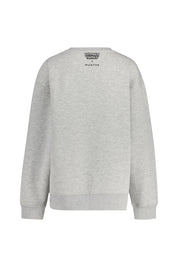 Sweatshirt LAMI LOONEY TUNES X MUNTHE - 80 Light Grey - Grau