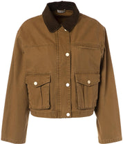 Feldjacke - 749 Golden Brown - Braun
