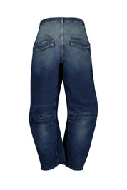 Mom Jeans - Vintage Wash - Blau