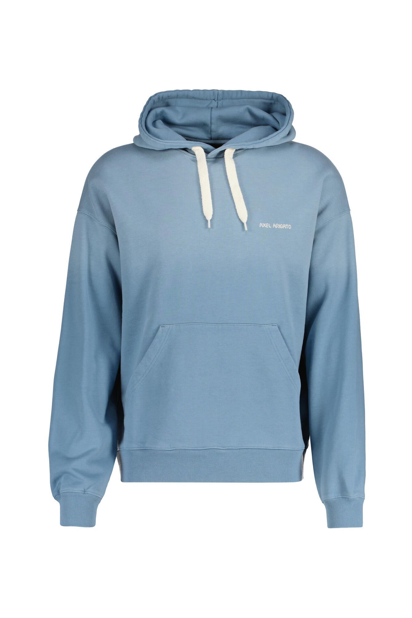Sweathoodie ETHOS aus Baumwolle - Dusty Blue - Blau