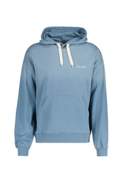 Sweathoodie ETHOS aus Baumwolle - Dusty Blue - Blau