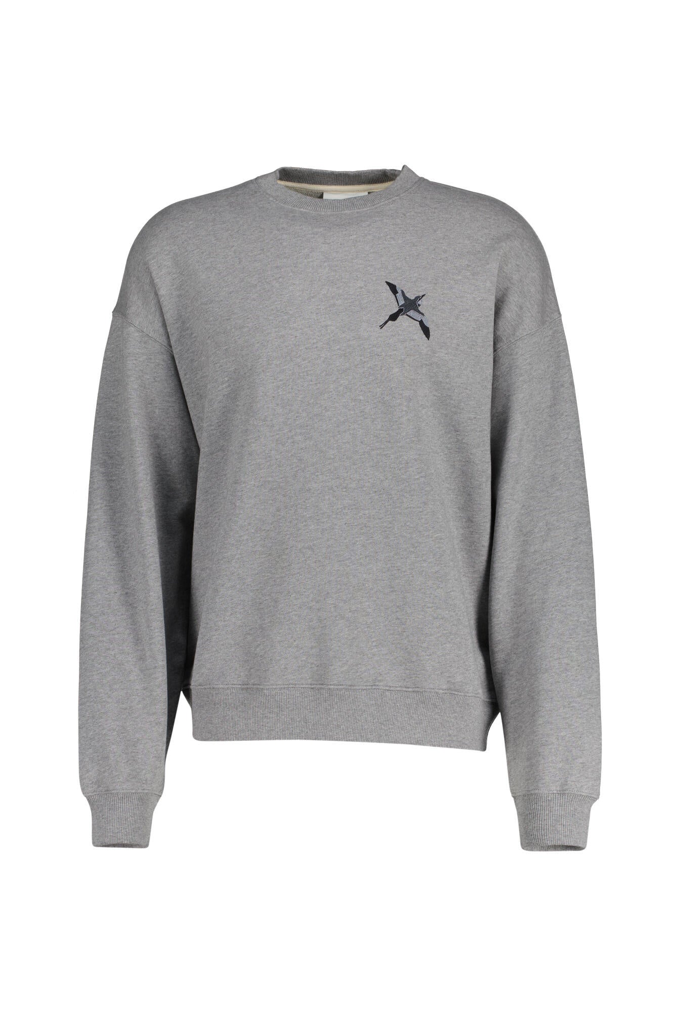 Sweatshirt MICRO BIRD aus Baumwolle - Grau