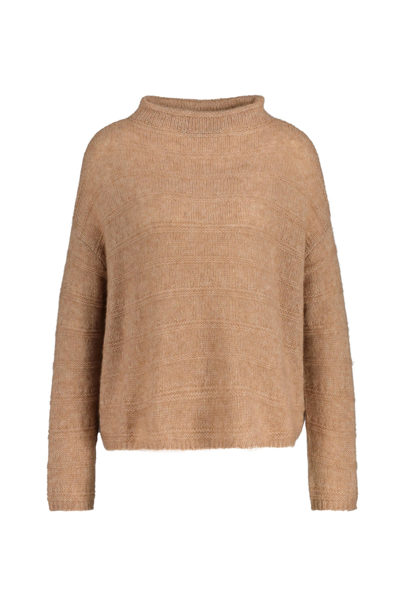 Strickpullover FRASER aus Kaschmirmix - Fawn - Braun