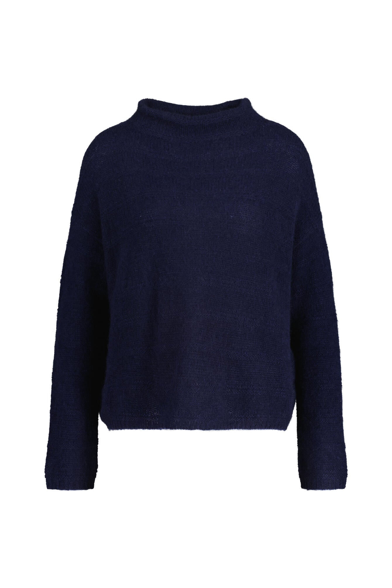 Strickpullover FRASER aus Kaschmirmix - French Navy - Blau