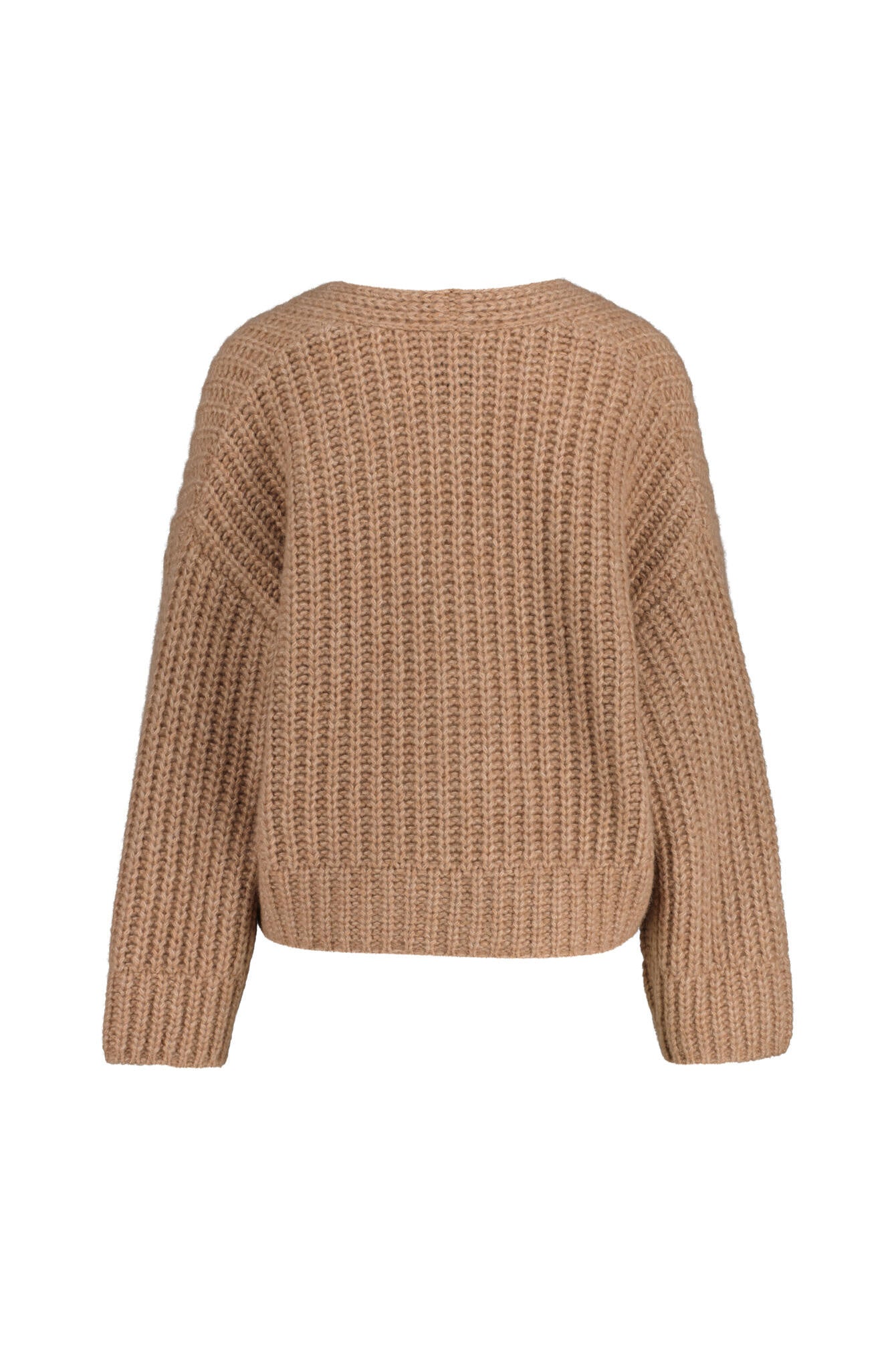 Strickcardigan GATHA aus Kaschmirmix - Fawn - Braun