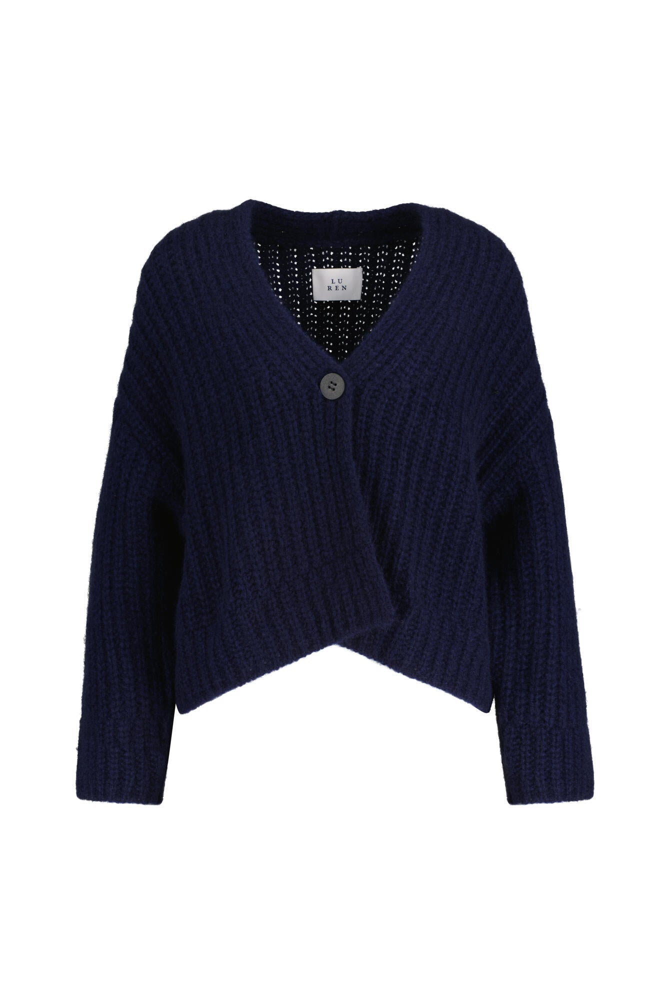 Strickcardigan GATHA aus Kaschmirmix - French Navy - Blau