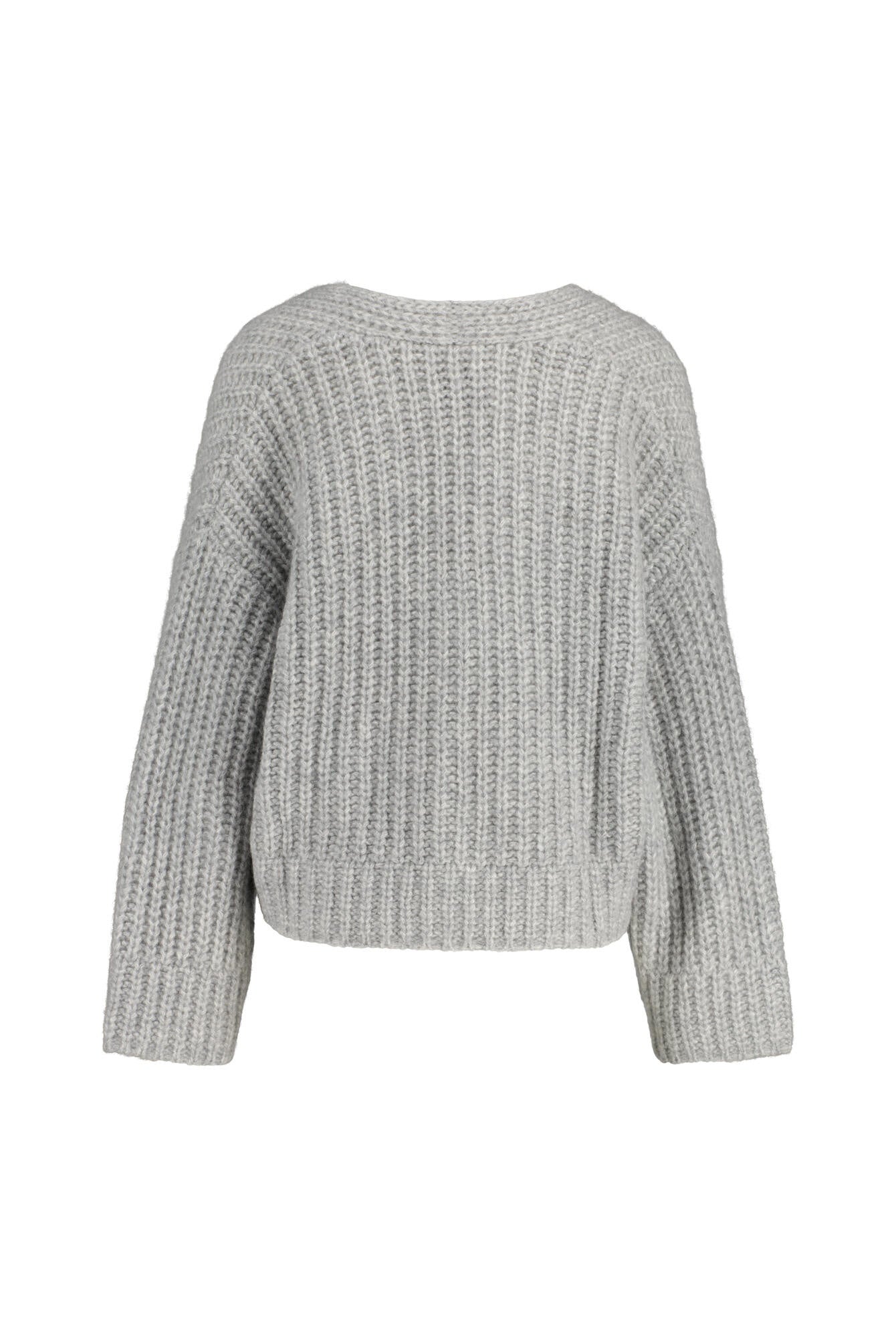 Strickcardigan GATHA aus Kaschmirmix - Husky - Grau