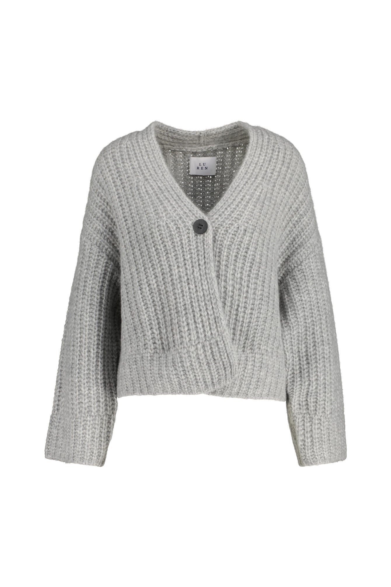 Strickcardigan GATHA aus Kaschmirmix - Husky - Grau